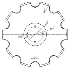 Disc Suitable For Amazone Catros 460x4 mm