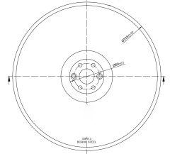 Disc Suitable For Horsch Pronto Seed Coulter 340x3 mm