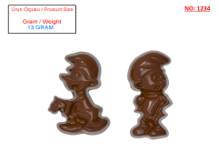 1234 - POLİKARBONAT ÇİKOLATA KALIBI