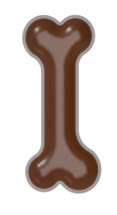 1236 - Bone Chocolate Polycarbonate Mold