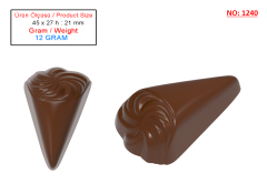 1240 - POLİKARBONAT ÇİKOLATA KALIBI