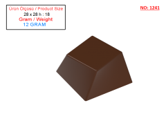 1241 - POLİKARBONAT ÇİKOLATA KALIBI