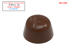 1241 - POLYCARBONATE CHOCOLATE MOLD