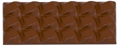 0457 - Tablet chocolate bar injection polycarbonate moulds