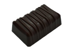 0679 - Regtangular praline chocolate bar injection polycarbonate moulds