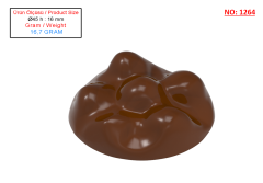 1264 -Chocolate Polycarbonate Mold
