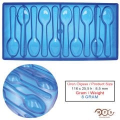 0001 - Special Polycarbonate Spoon Chocolate Mold