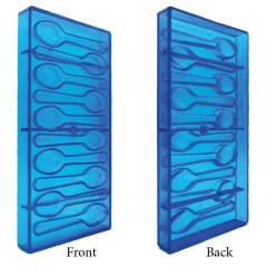 0001 - Special Polycarbonate Spoon Chocolate Mold