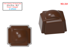 1614 - Multi Chocolate Polycarbonate Mold