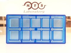 0006 - Wrapping Chocolate Bar Injection Polycarbonate Moulds 