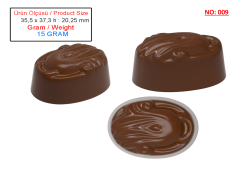 0009 - Patterned Praline