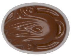 0009 - Patterned Praline