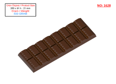 1628 - Kuvertür Çikolata Kalıbı