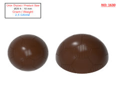 1630 -Marble Chocolate Polycarbonate Mold