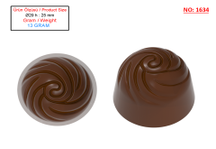 1634 - Spesiyal Çikolata Polikarbon Kalıp