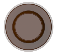 0018 - Round cake chocolate mold