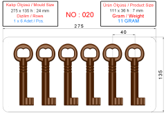 0020 - Clé Chocolat