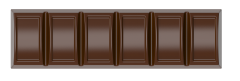 1644 - Small Bar Chocolate Polycarbonate Mold