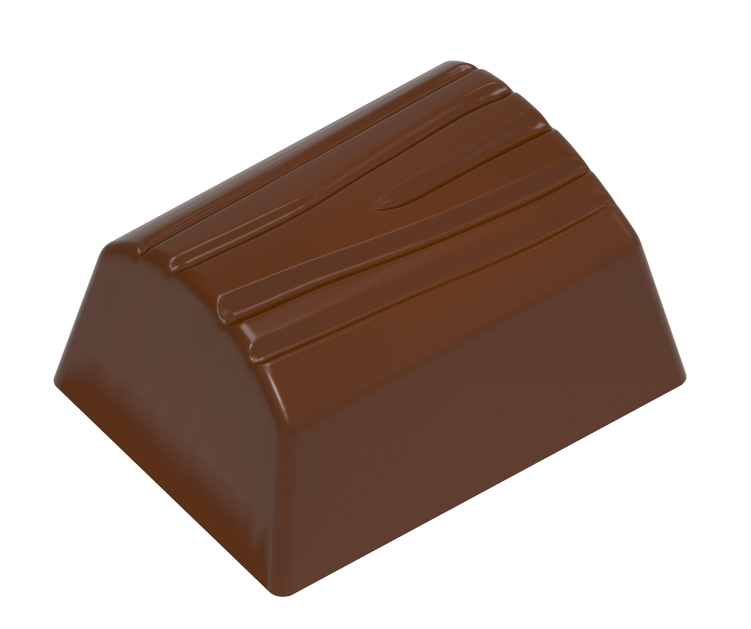 0035 - Rectangular special praline chocolate mold