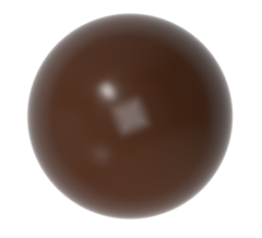 1656 - Top Çikolata Mıknatıslı Polikarbonat Kalıp