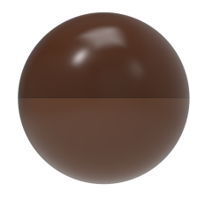 1656 - Ball Chocolate Magnet Polycarbonate Mold