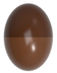 1657 - Egg Chocolate Magnet Polycarbonate Mold