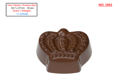 1661 - Taç Chocolate Polycarbonate Mold