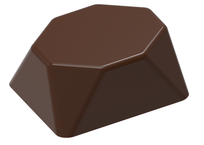 0044 - Dikdörtgen Kristal Çikolata Kalıbı