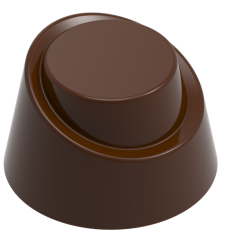 0046 - Dairesel Şık Tasarımlı Çikolata Kalıbı