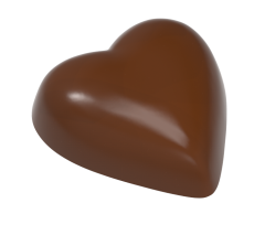 1667 - Moule Polycarbonate Chocolat Coeur