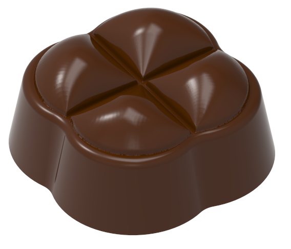 0051 - Dekorlu Pralin Çikolata Kalıbı