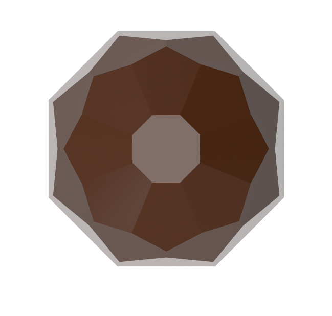 0854 - Kristal Elmas Polikarbonat Çikolata Kalıbı