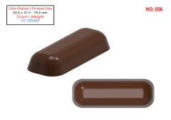 0056 - Rectangular Praline Mini Bar Chocolate Mold