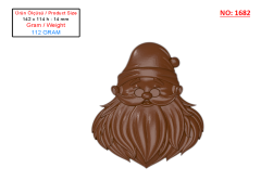 1682 - Santa Claus Polycarbonate Mold