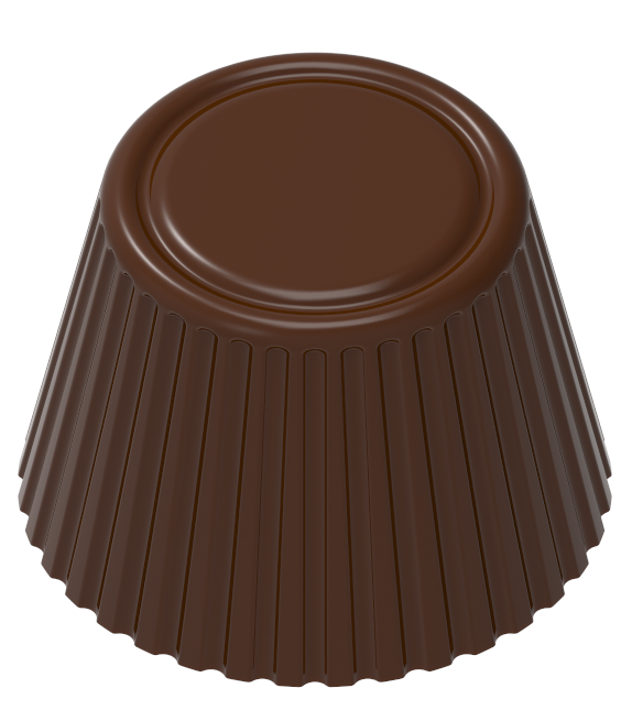 1685 - Moule rond en polycarbonate pour chocolat
