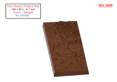 1689 - Tablet Chocolate Polycarbonate Mold