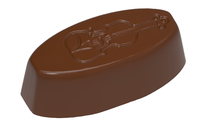 0066 - Oval Praline Chocolate Mold