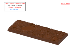 1692 - Tablet Chocolate Polycarbonate Mold