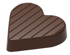 0068 - Heart Chocolate Mold for Wrapping