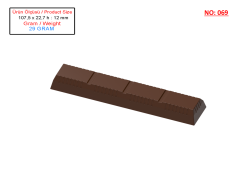 0069 - Bar Chocolate Mold