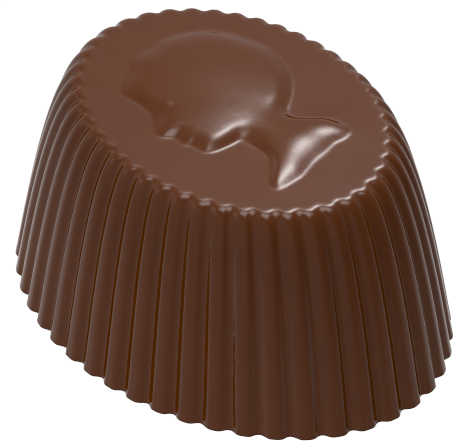 0073 - Oval Pralin Çikolata Kalıbı