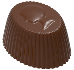 0073 - Oval Pralin Çikolata Kalıbı