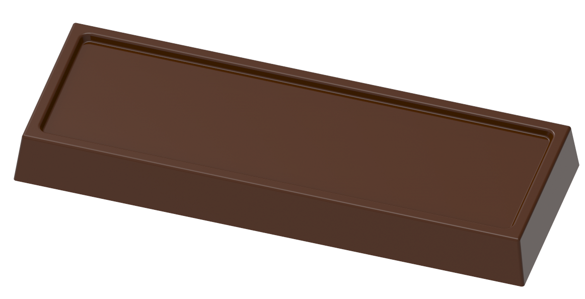 1700 - Rectangular Chocolate Polycarbonate Mold