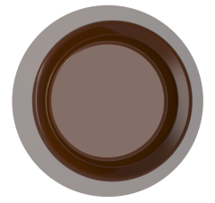 0075 - Oval Şık tasarımlı Pralin Çikolata Kalıbı