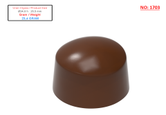 1703 - Bonbon Çikolata Polikarbonat Kalıbı