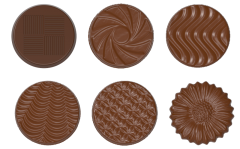 0089 - Round Madlen Chocolate Mold