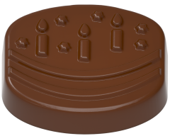 1712 - Moule Décoration Mini Chocolat en Polycarbonate