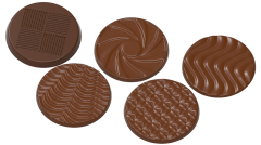 0088 - Round Madlen Chocolate Mold