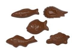 1715 - Seafood Chocolate Polycarbonate Mold