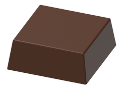 0093 - Moule à chocolat carré pour produits emballés